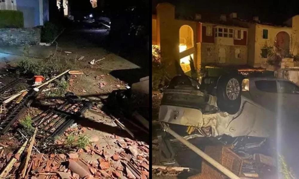 Τουρκία: Ανεμοστρόβιλος "χτύπησε" την επαρχία της Σμύρνης